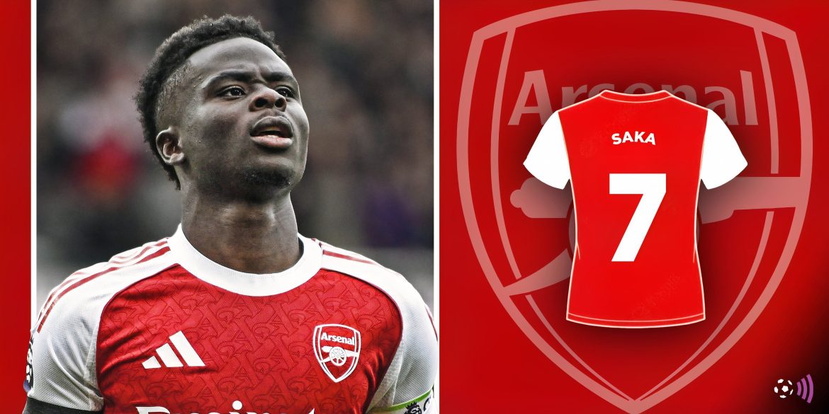 Arsenal star is "biggest talent in England" & he could take Saka's #7 shirt